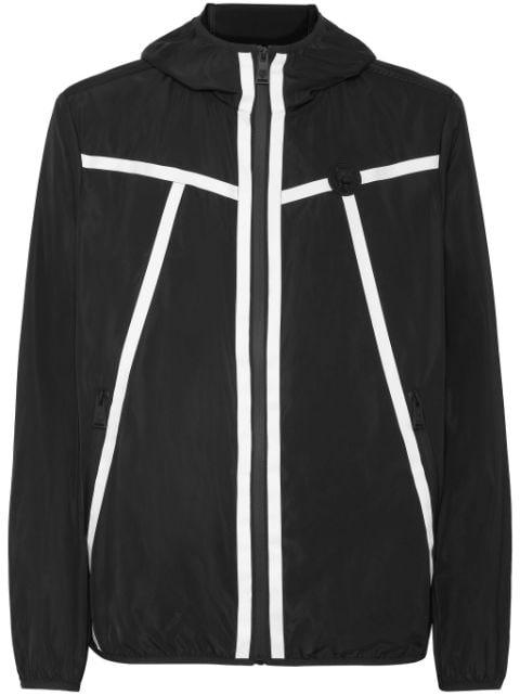 Reflex hoodied windbreaker by PLEIN SPORT