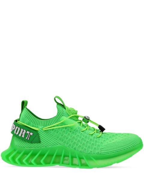 Runner knitted sneakers by PLEIN SPORT