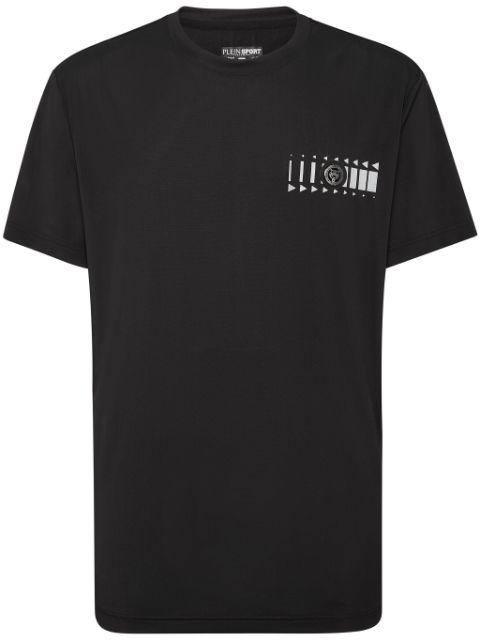 SS Racing logo-plaque T-shirt by PLEIN SPORT