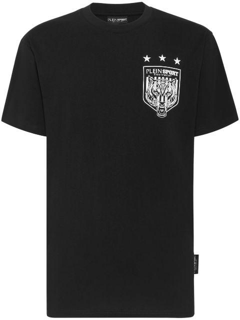 SS Tiger crest-print T-Shirt by PLEIN SPORT
