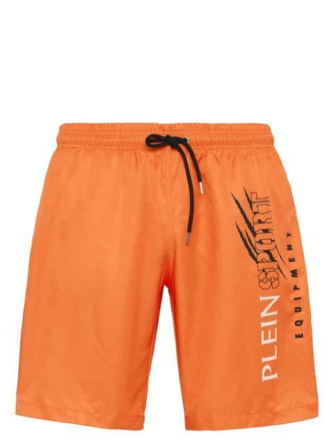Scratch swim shorts by PLEIN SPORT