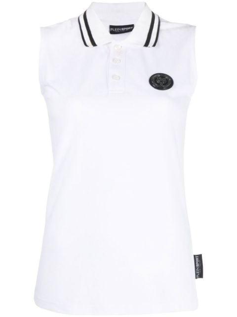 Statement logo-patch polo shirt by PLEIN SPORT