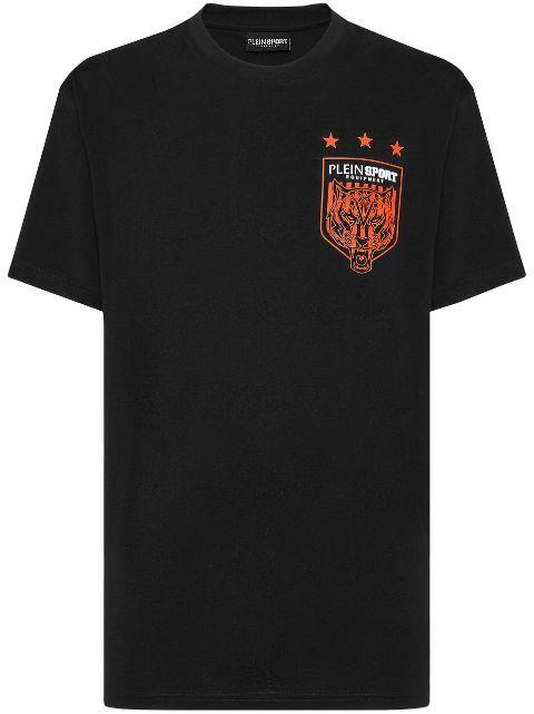 Tiger Crest Edition cotton T-Shirt by PLEIN SPORT