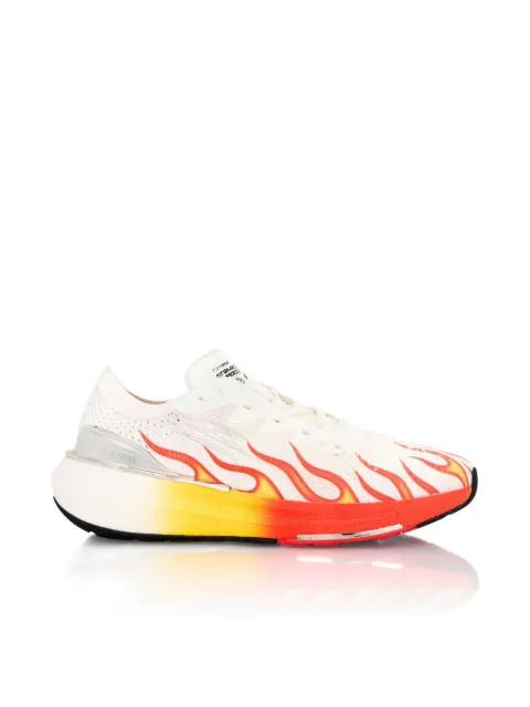 flame atomic speed sneakers by PLEIN SPORT
