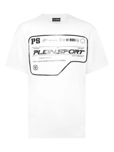 graphic-print cotton T-shirt by PLEIN SPORT