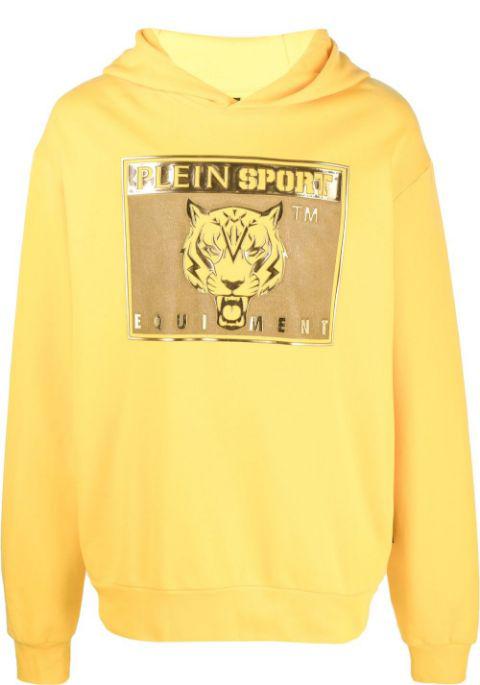 graphic-print hoodie by PLEIN SPORT