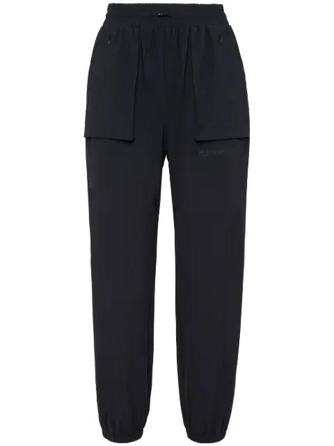 high-waisted track pants by PLEIN SPORT