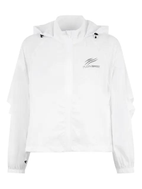 hoodied windbreaker jacket by PLEIN SPORT