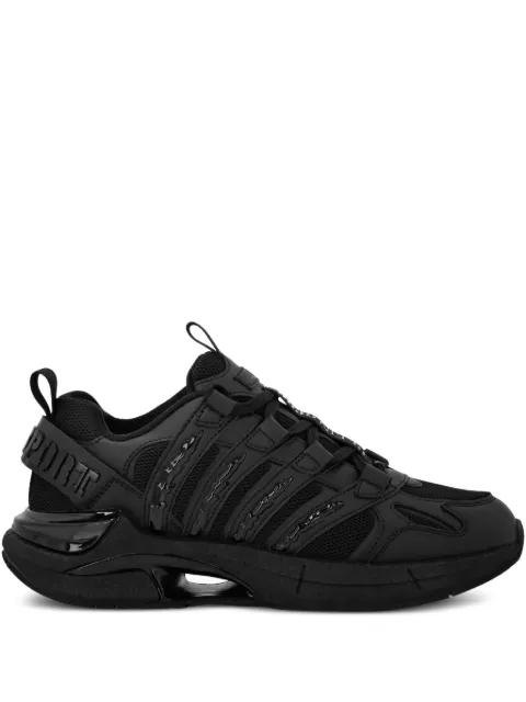 lace-up panelled sneakers by PLEIN SPORT