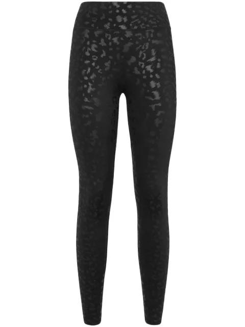 leopard-print leggings by PLEIN SPORT