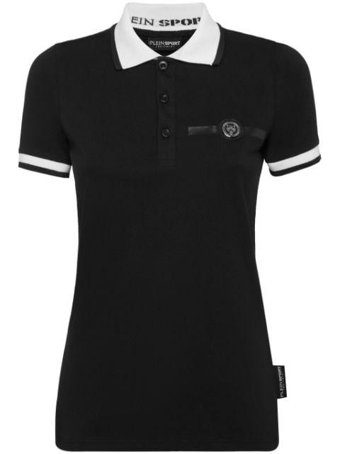 logo-appliqué polo shirt by PLEIN SPORT