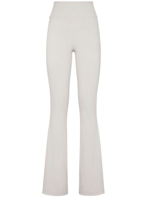 logo bootcut leggings by PLEIN SPORT