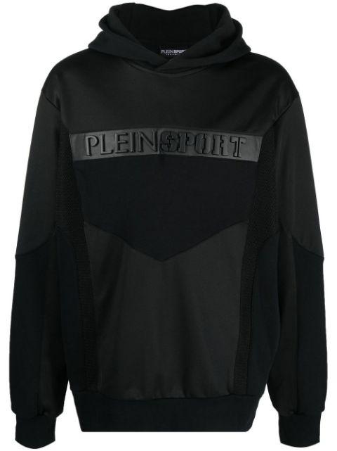 logo-embossed hoodie by PLEIN SPORT