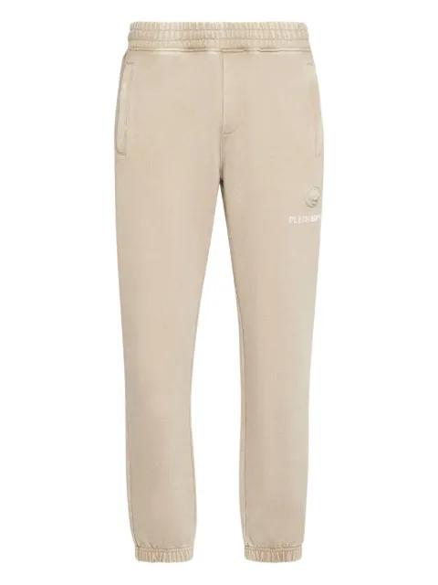 logo-embroidered cuffed joggers by PLEIN SPORT