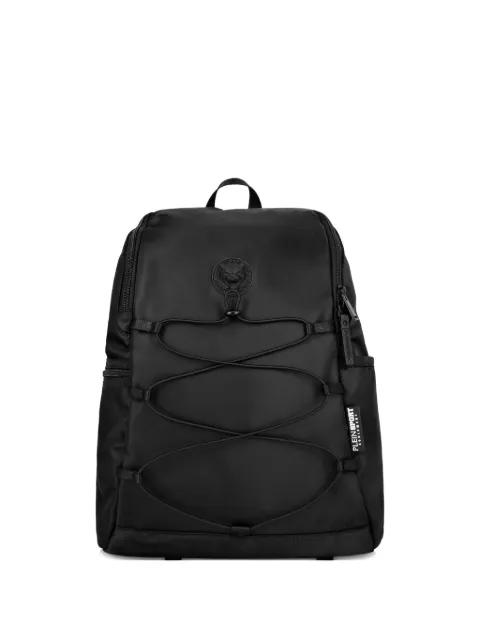 logo-patch backpack by PLEIN SPORT