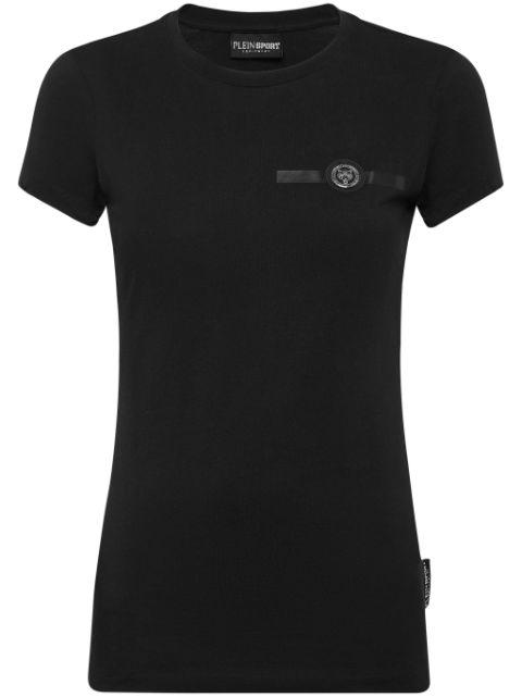 logo-patch cotton T-shirt by PLEIN SPORT