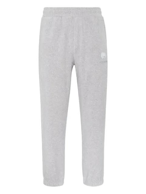 logo-patch elasticated-cuff joggers by PLEIN SPORT