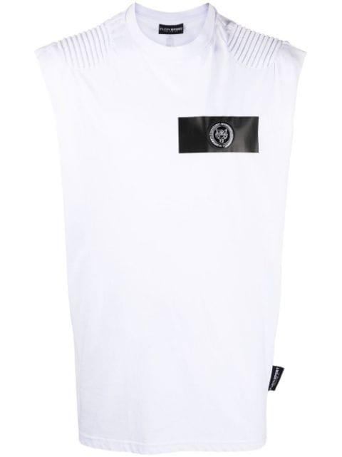 logo-patch short-sleeve T-shirt by PLEIN SPORT