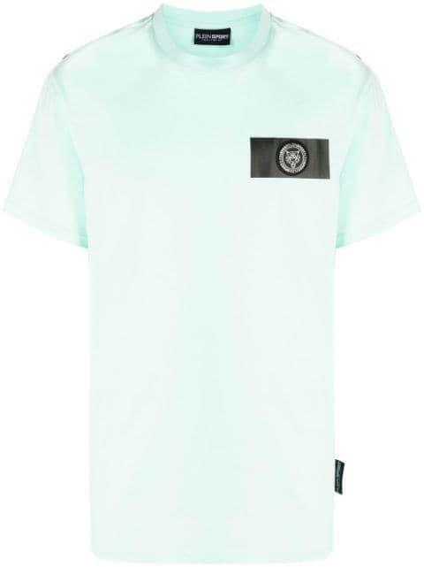 logo-patch short-sleeved T-shirt by PLEIN SPORT