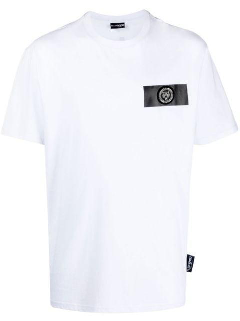 logo-patch short-sleeved T-shirt by PLEIN SPORT
