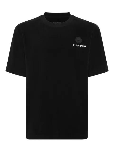 logo-plaque crew-neck T-shirt by PLEIN SPORT