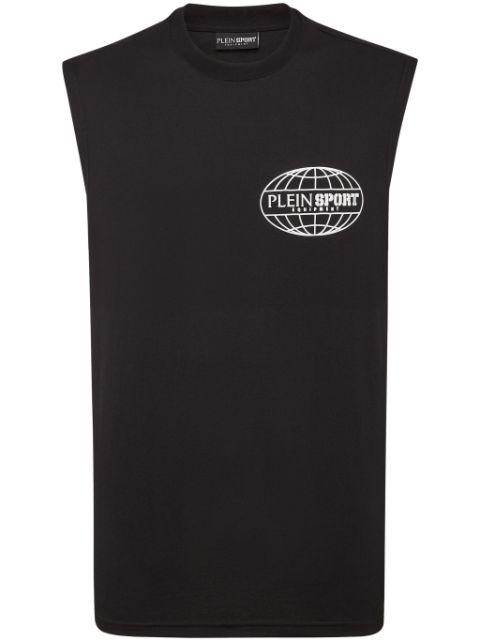 logo-print T-shirt by PLEIN SPORT