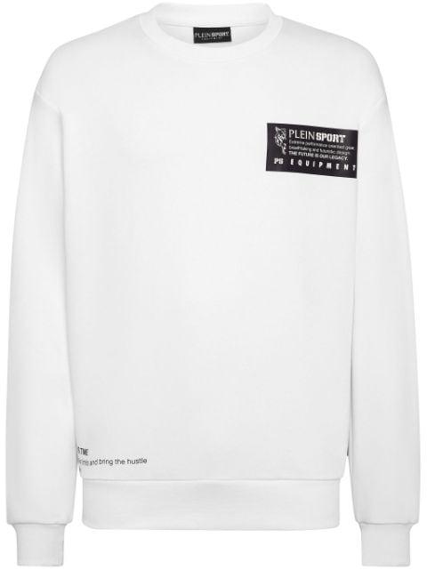 logo print sweatshirt by PLEIN SPORT