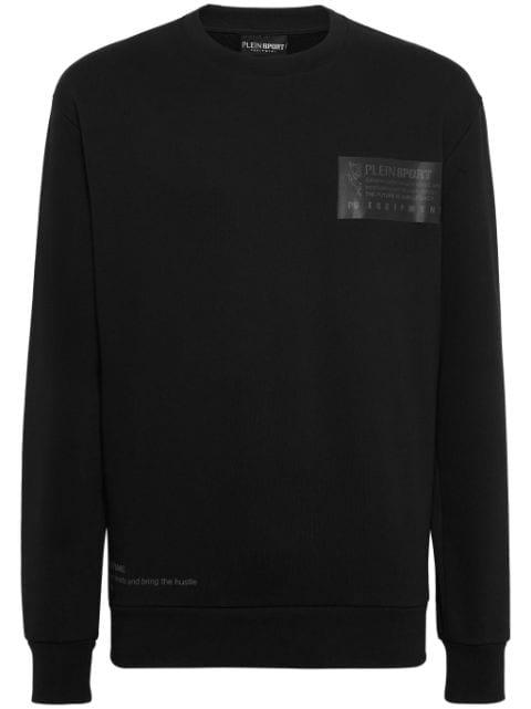 logo print sweatshirt by PLEIN SPORT