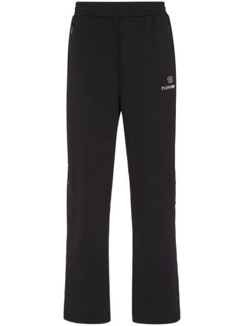 logo-print track pants by PLEIN SPORT
