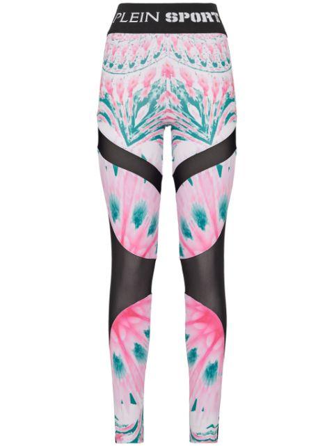 logo-waistband jogging leggings by PLEIN SPORT