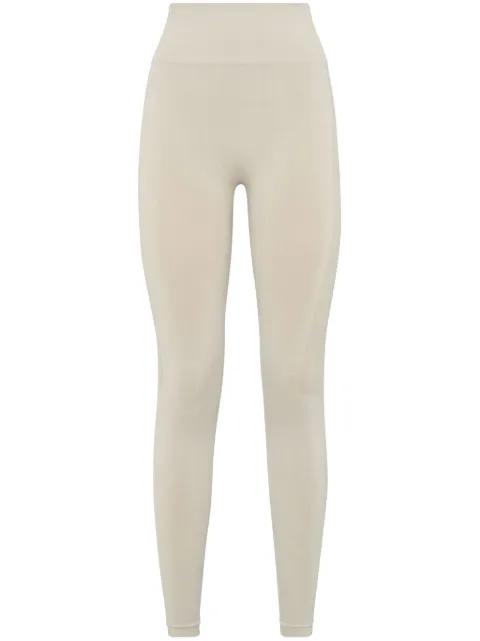 logo-waistband performance leggings by PLEIN SPORT