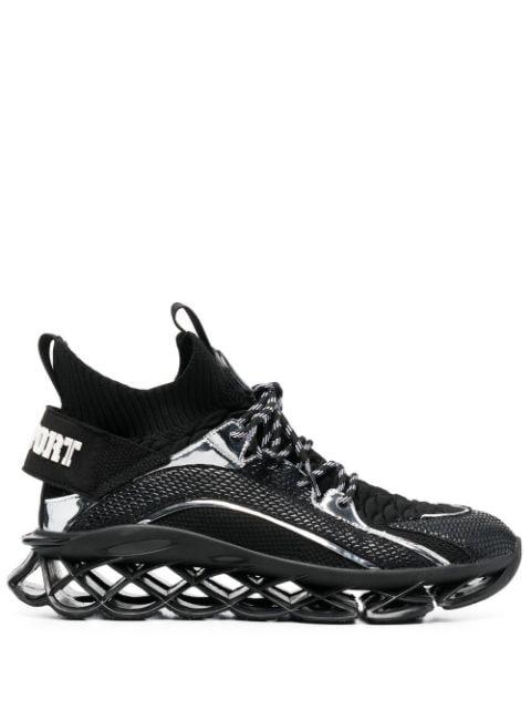 panelled low-top sneakers by PLEIN SPORT