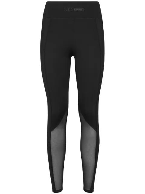 panelled performance leggings by PLEIN SPORT