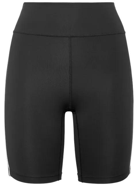piped-trim cycling shorts by PLEIN SPORT