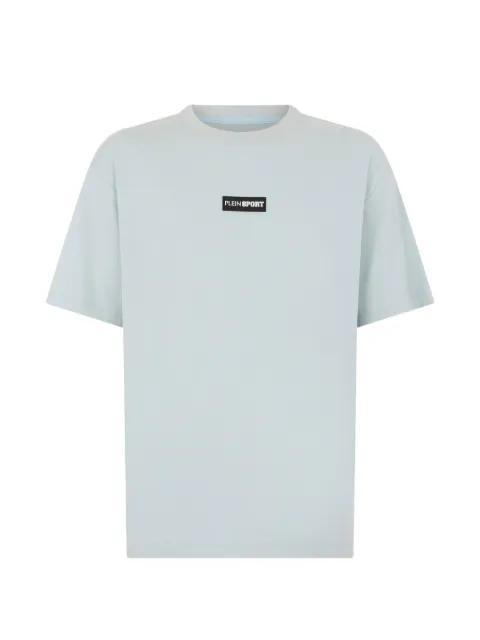 round-neck logo-detail T-shirt by PLEIN SPORT