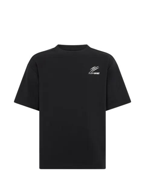 rubberised round neck T-shirt by PLEIN SPORT