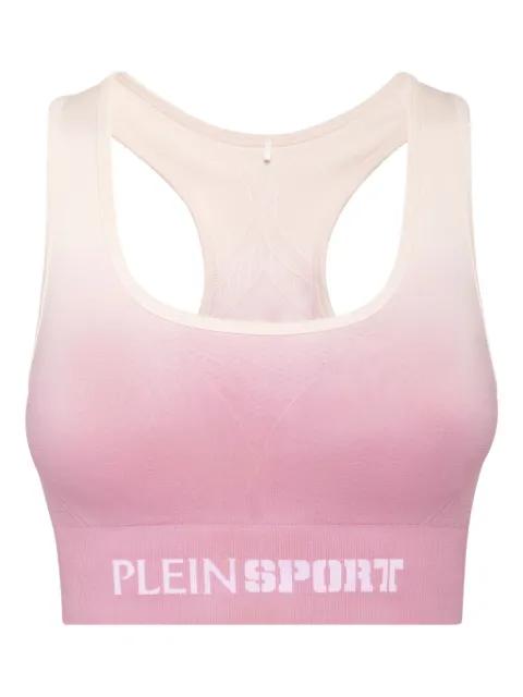seamless degrade sports bra by PLEIN SPORT