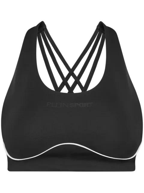 silky soft piping push-up bra by PLEIN SPORT