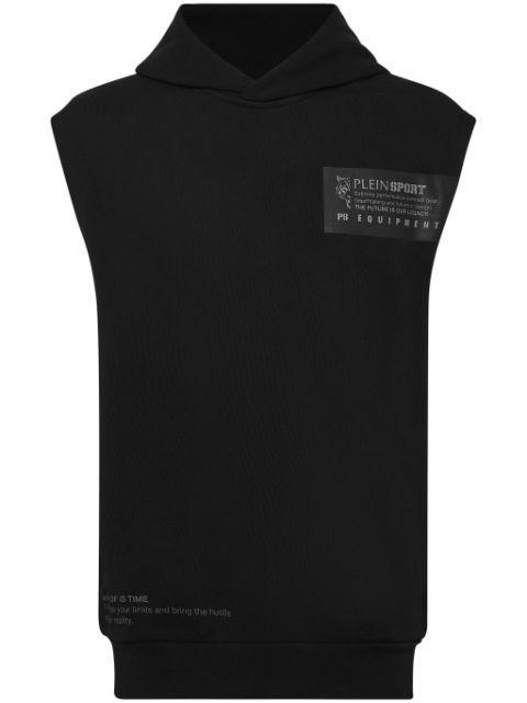 sleeveless hoodie by PLEIN SPORT