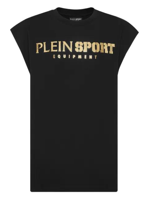sleeveless logo T-shirt by PLEIN SPORT