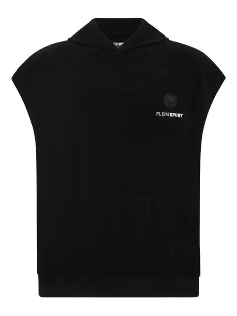 sleeveless vest hoodie by PLEIN SPORT