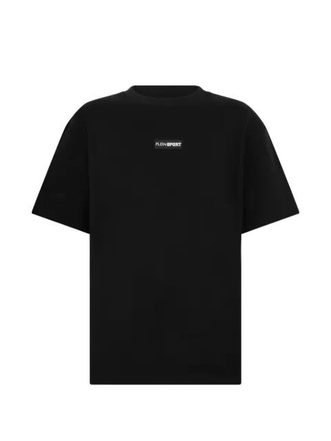 slub scratch logo T-shirt by PLEIN SPORT