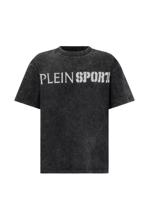 washed round-neck T-shirt by PLEIN SPORT