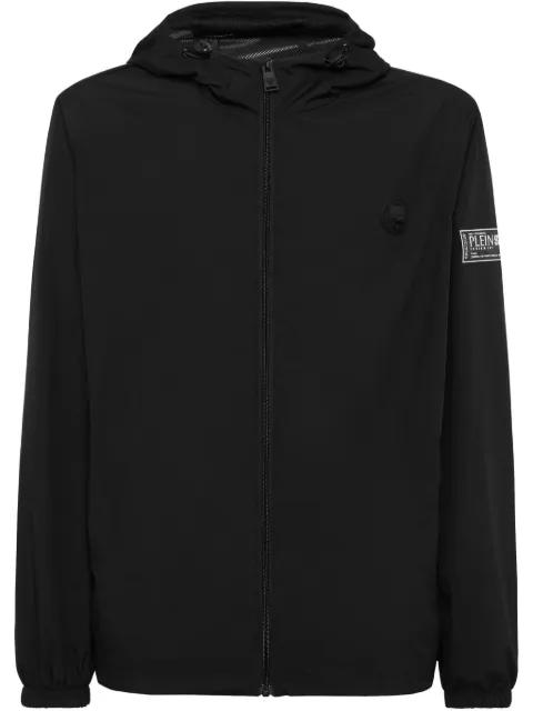 zip-up windbreaker jacket by PLEIN SPORT