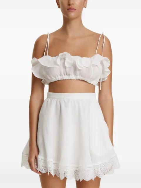ruffled top by PNK