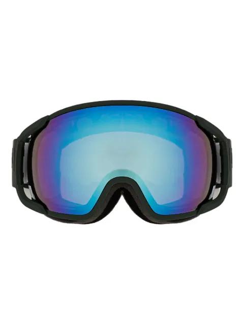 green ski goggles by POC