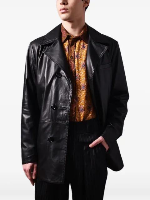 double-breasted coat by POCHE PARIS