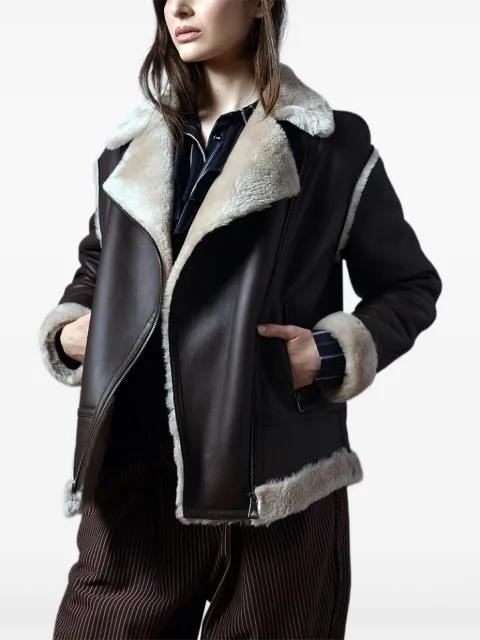 faux-fur jacket by POCHE PARIS