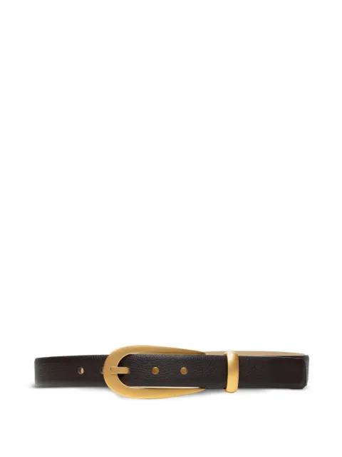 leather belt by POCHE PARIS