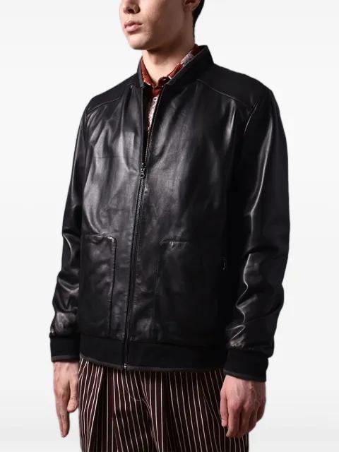 leather jacket by POCHE PARIS